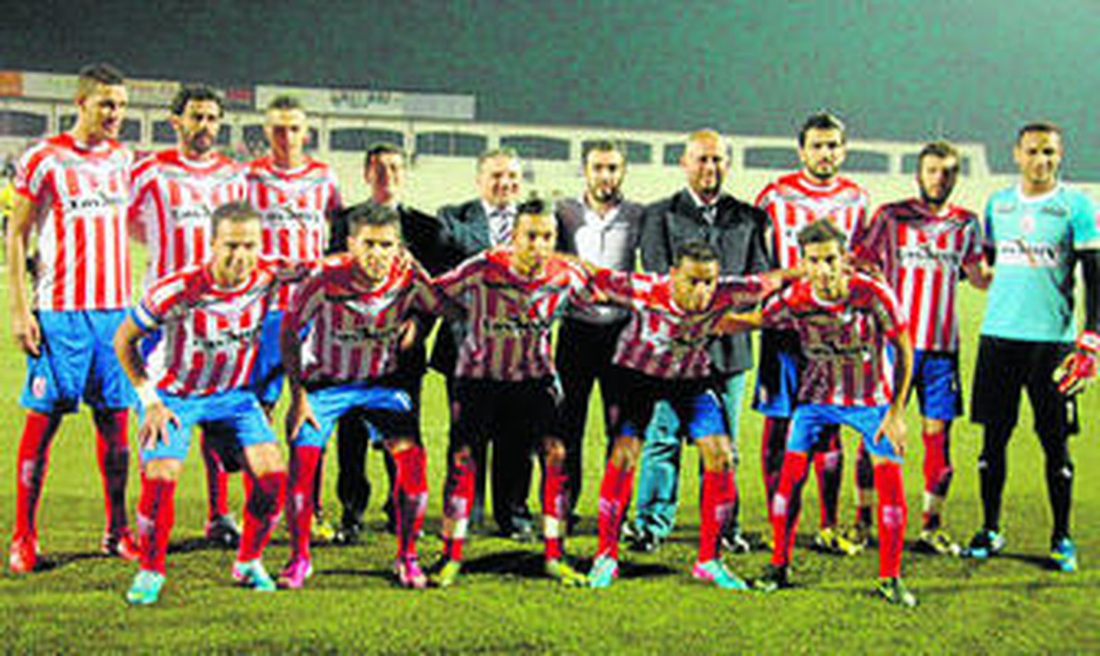 Una formación del Atlético Tetuán.