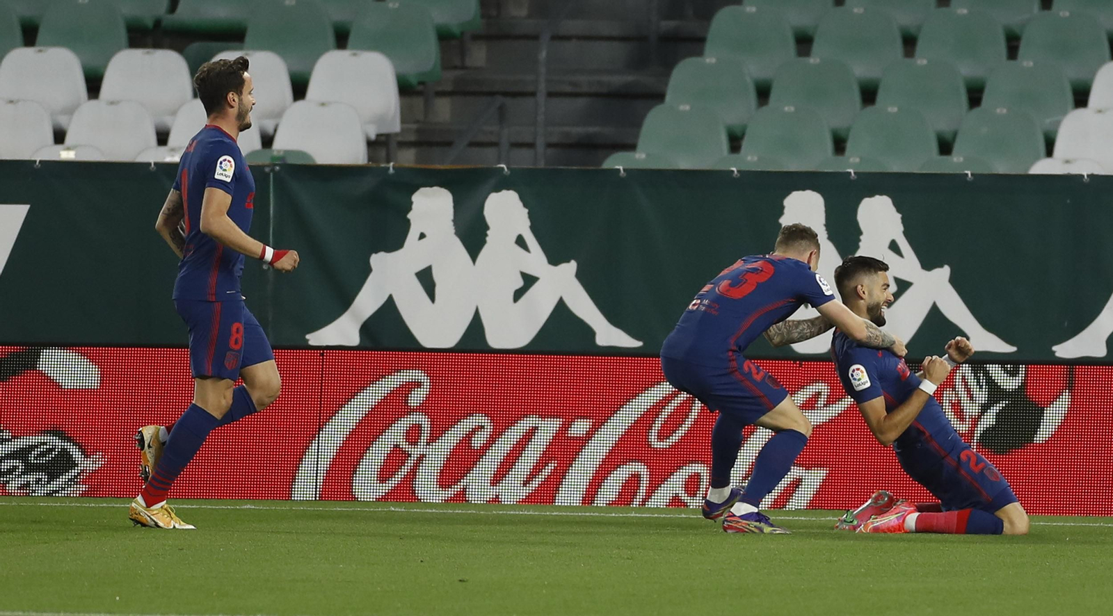 Las imágenes del Betis-Atlético de Madrid