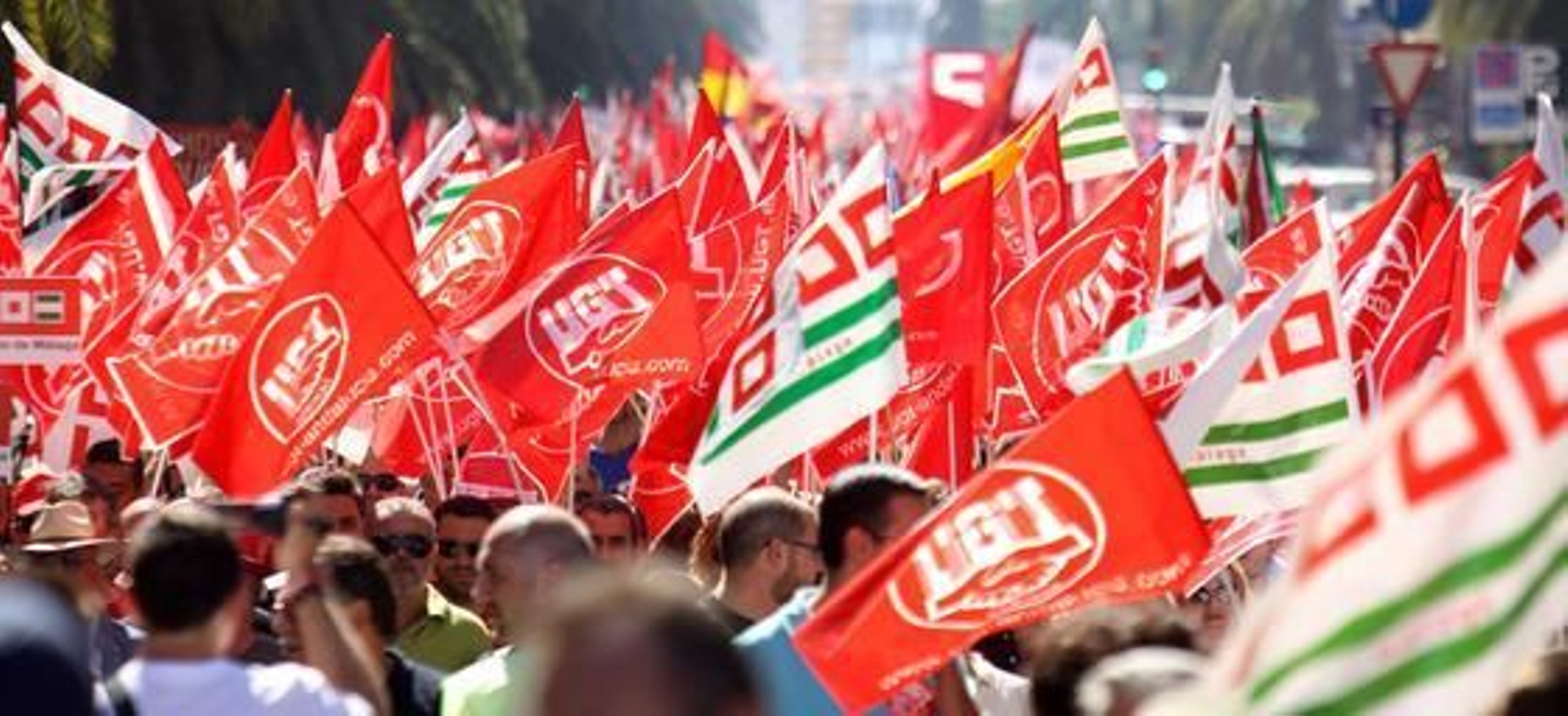 Jornada de huelga en Málaga