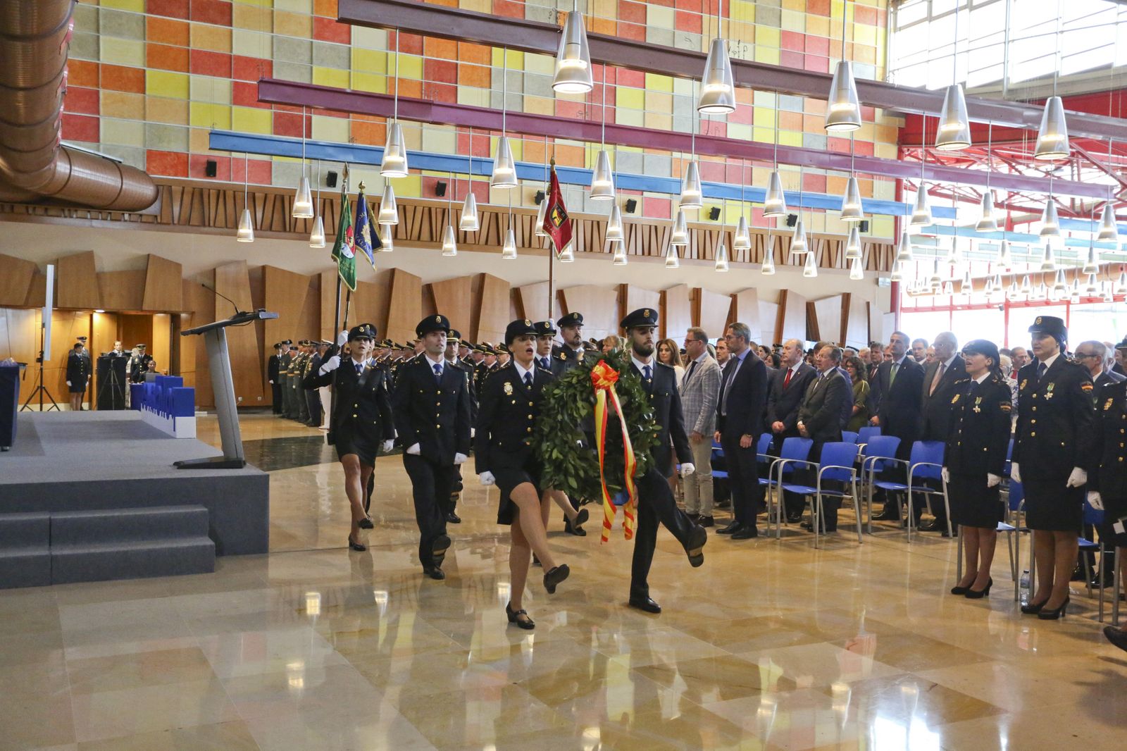 Las fotos del día del patrón de la Policía Nacional en Málaga