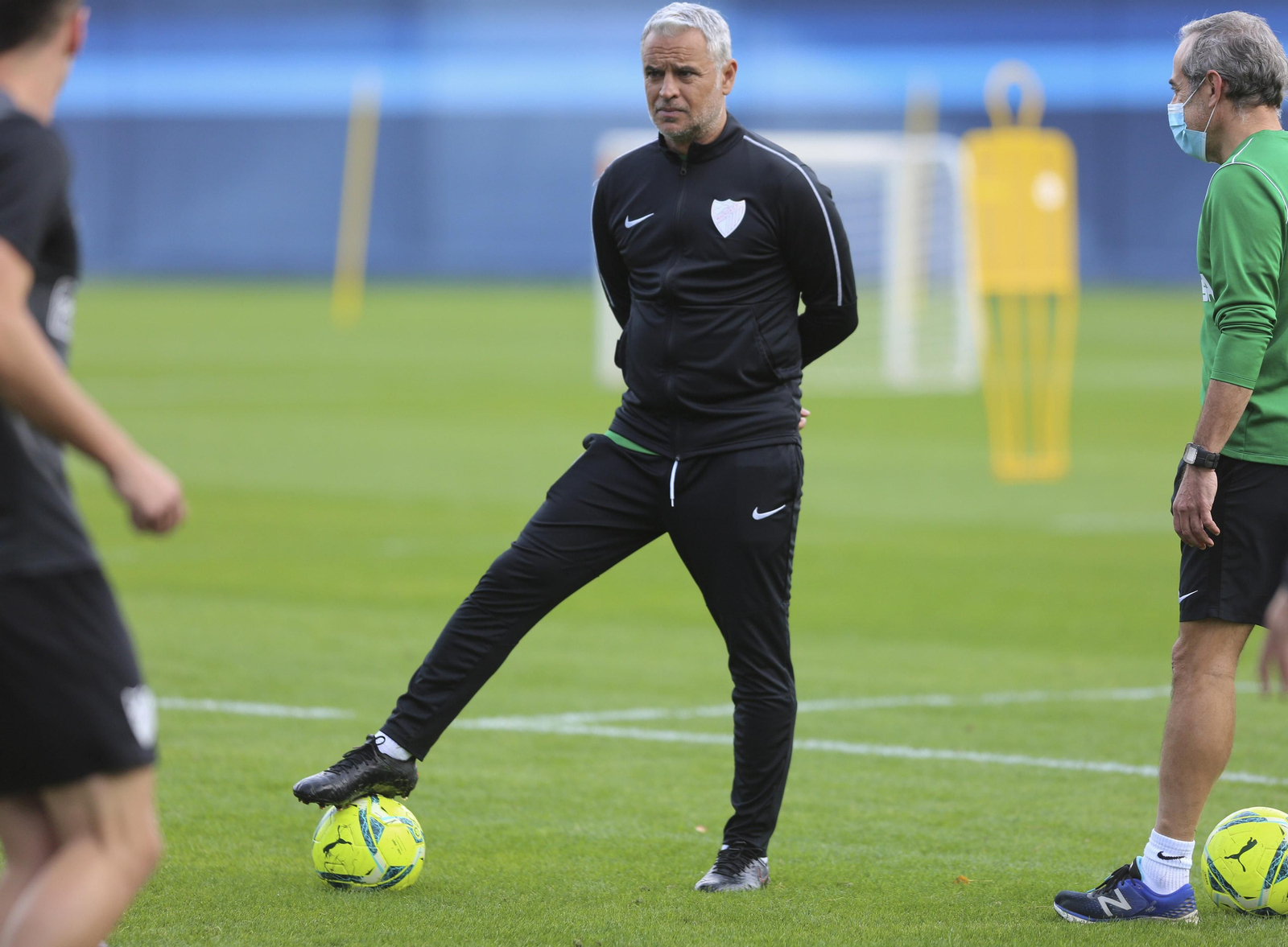 Sergio Pellicer, en un entrenamiento esta semana.