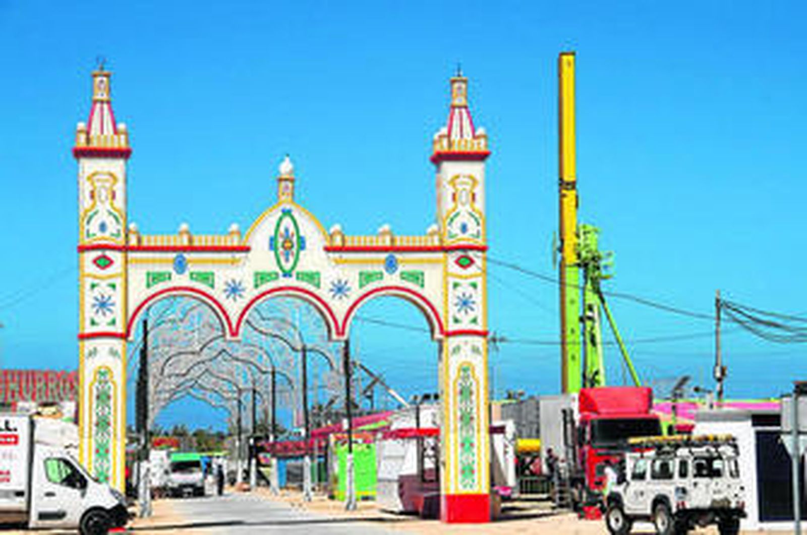 Todo preparado para que arranque esta noche la Feria de Las Virtudes