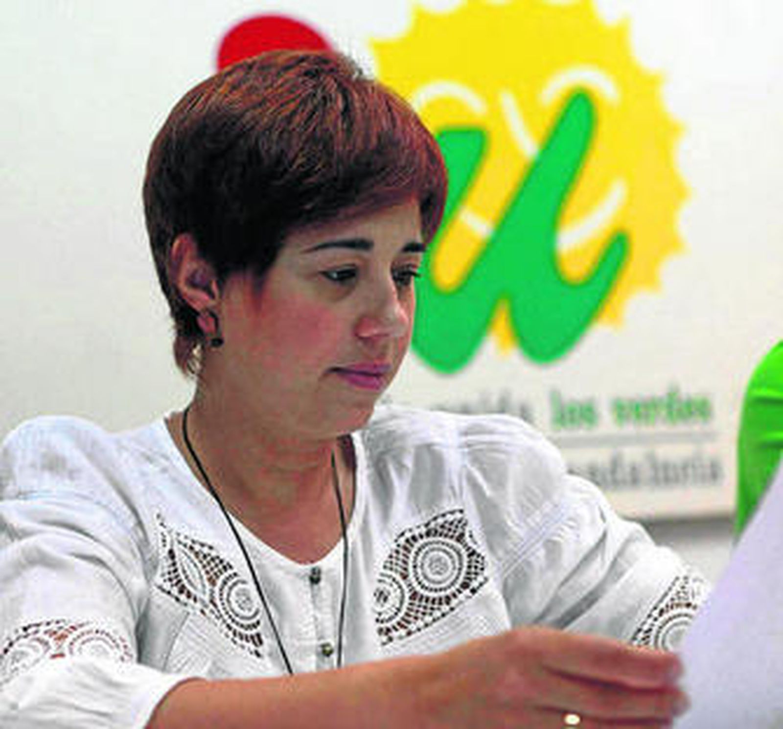 Lola Quintana, ayer, en rueda de prensa.