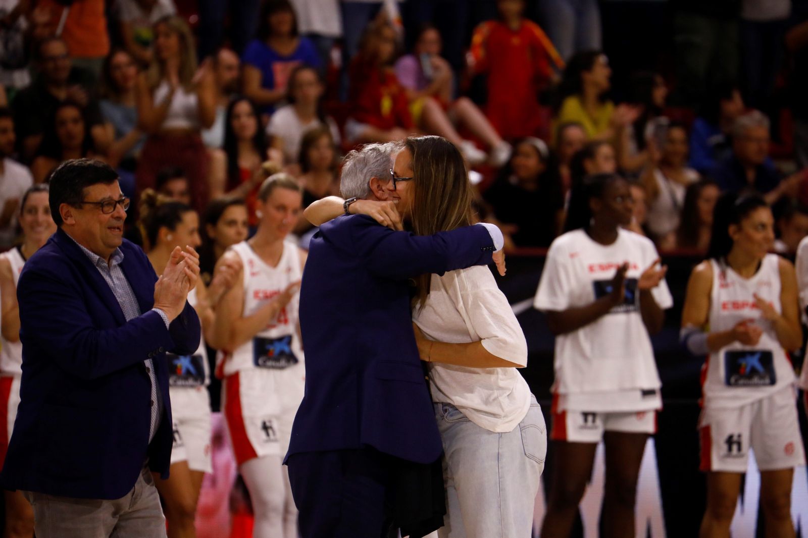 Las mejores fotos de la victoria de la selección española femenina de baloncesto ante Bélgica, en Córdoba