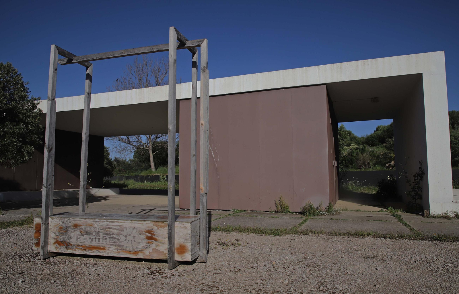 Fotos del estado de abandono del Parque del Centenario de Algeciras