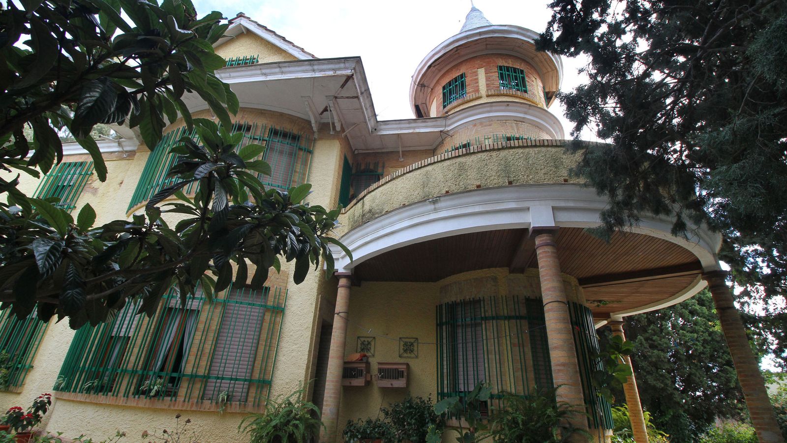 Chalet construido para el doctor Mackay.