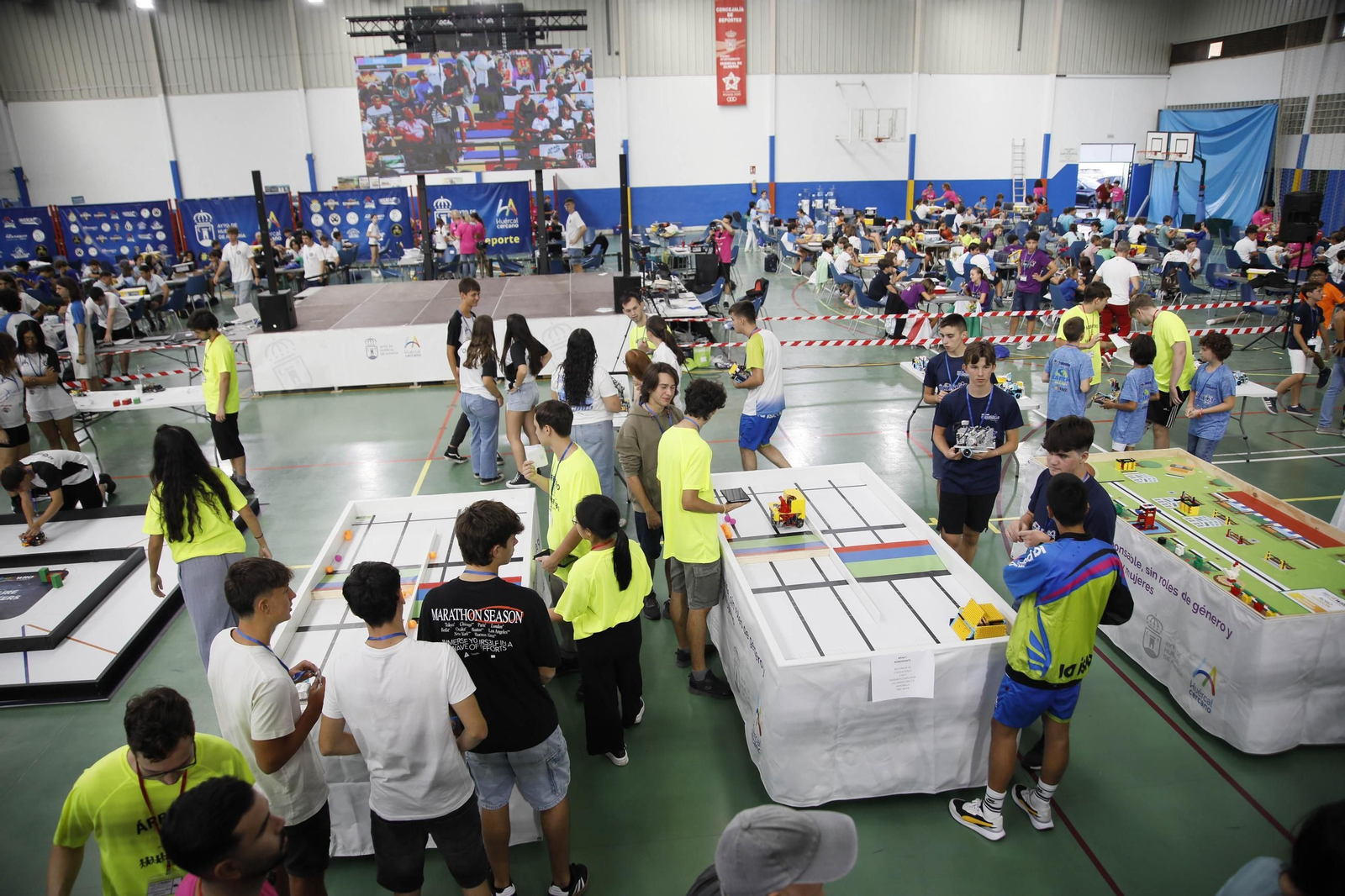 Las imágenes del World robot olympiad en Huércal de Almería