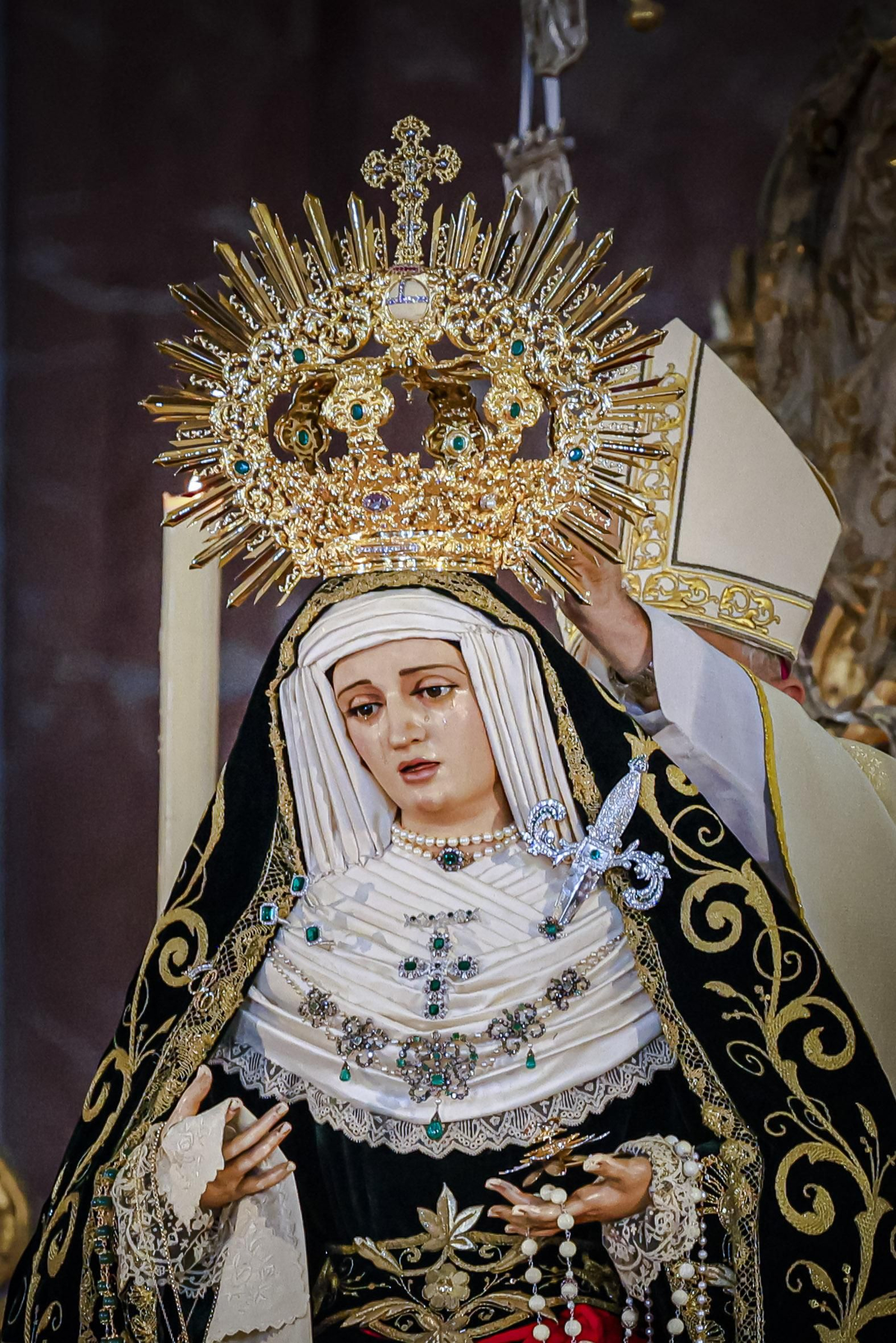 Las imágenes de la coronación de María Santísima de la Esperanza en San Fernando