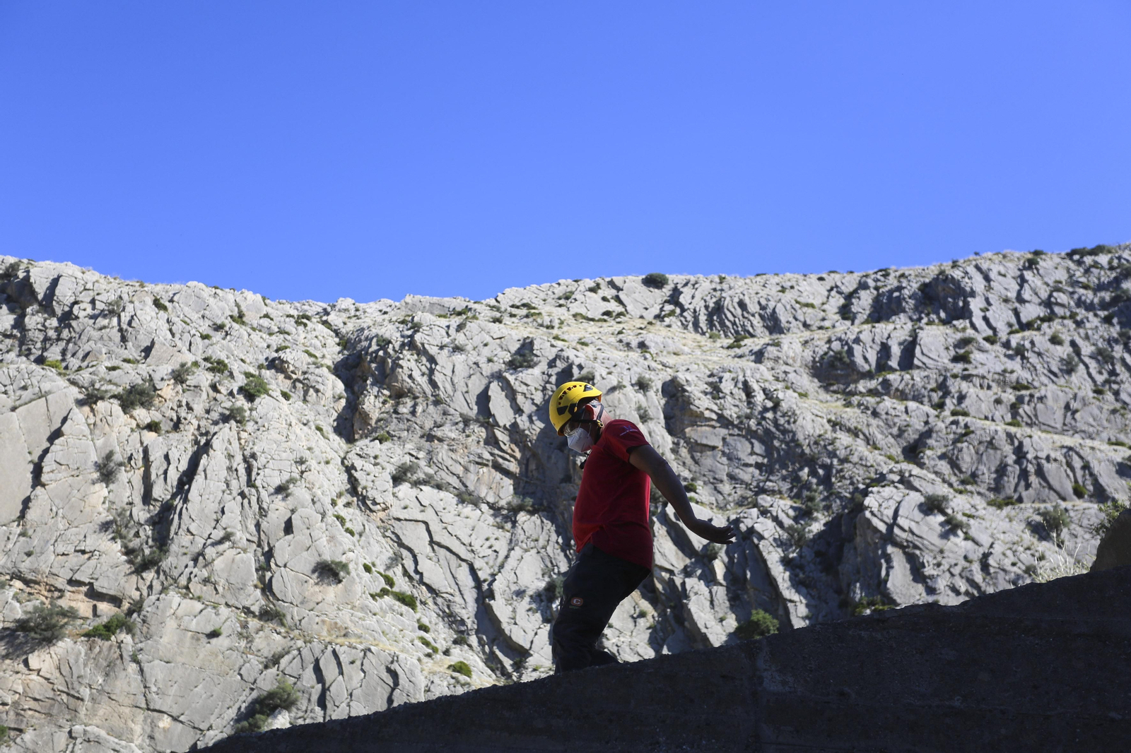 Fotos del Caminito del Rey. Así se extrema la seguridad para su reapertura en el desescalada