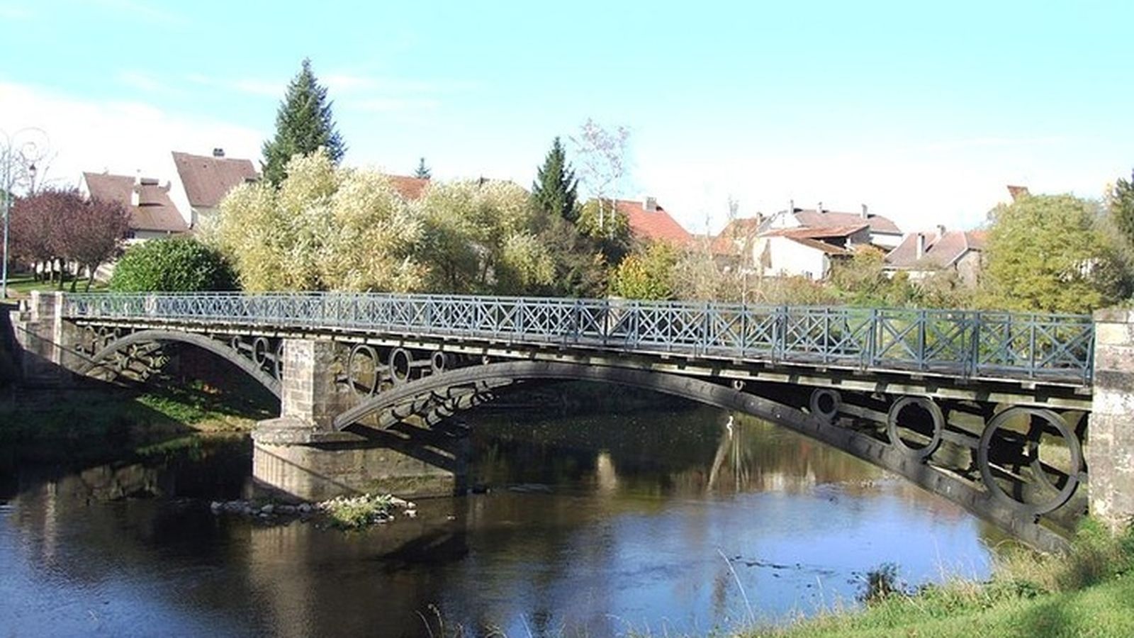 El puente de Polonceau en Bourguignon-lès-Conflans