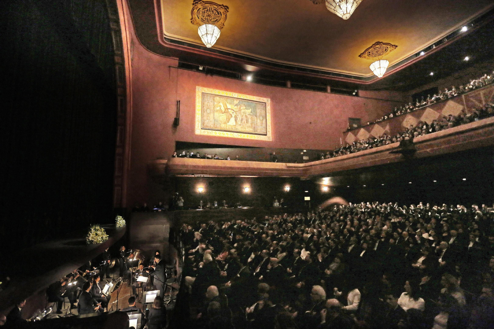 La Banda Municipal tocó la selección solicitada por el pregonero.
