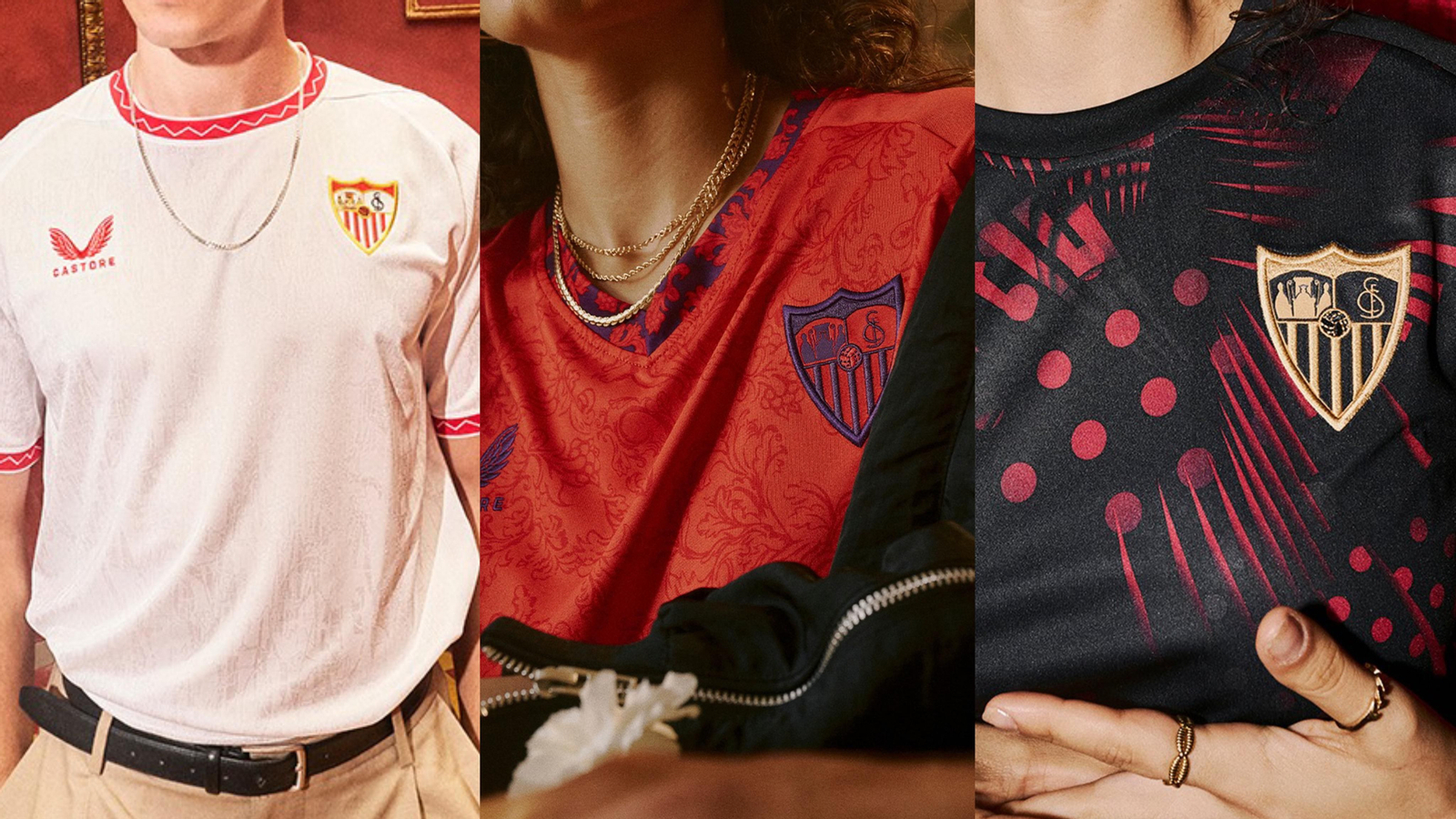Las camisetas del Sevilla para la temporada 2024/25