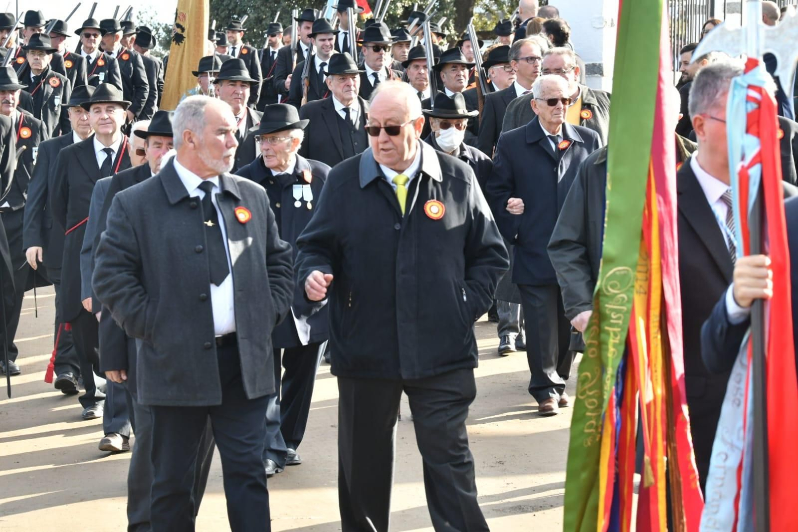 Procesión de la Virgen de Luna tras su coronación canónica