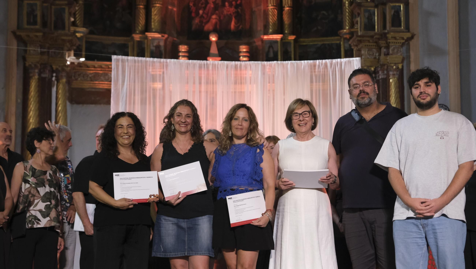 Entrega de diplomas a los alumnos de la Academia Musical del Festival de Vélez Blanco