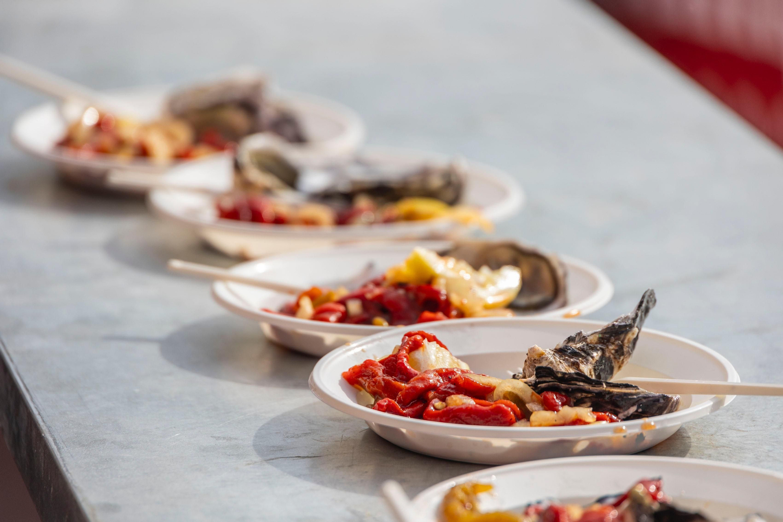 Todas las imágenes de la Ostionada en la plaza de San Antonio