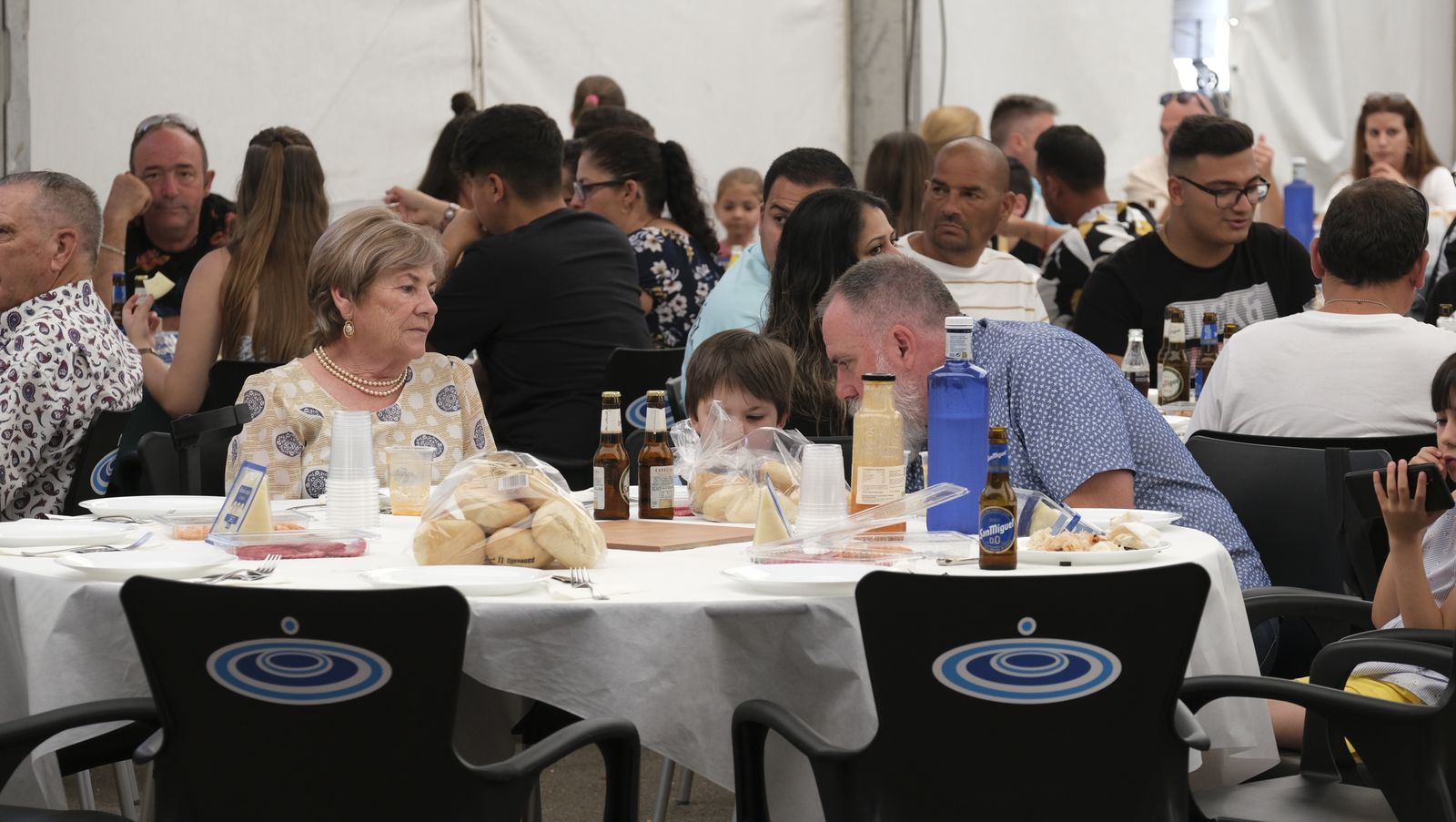 Imágenes de la comida anual de la CUCN, en Níjar