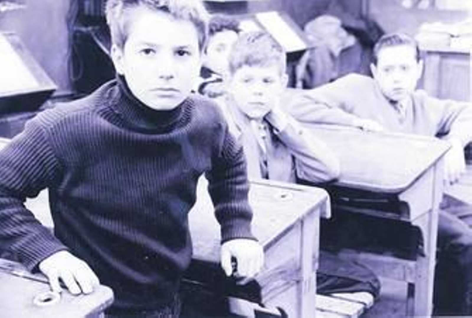 Antoine Doinel (Jean-Pierre Léaud), en el aula de 'Los 400 golpes'.