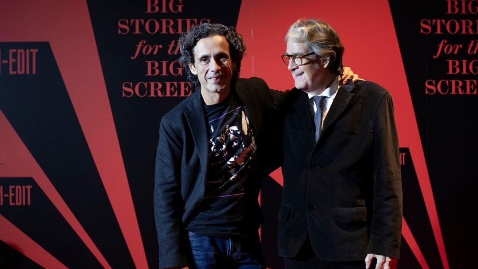 Riqueni con Paco Bech, su amigo, representante y director del documeltal sobre su figura