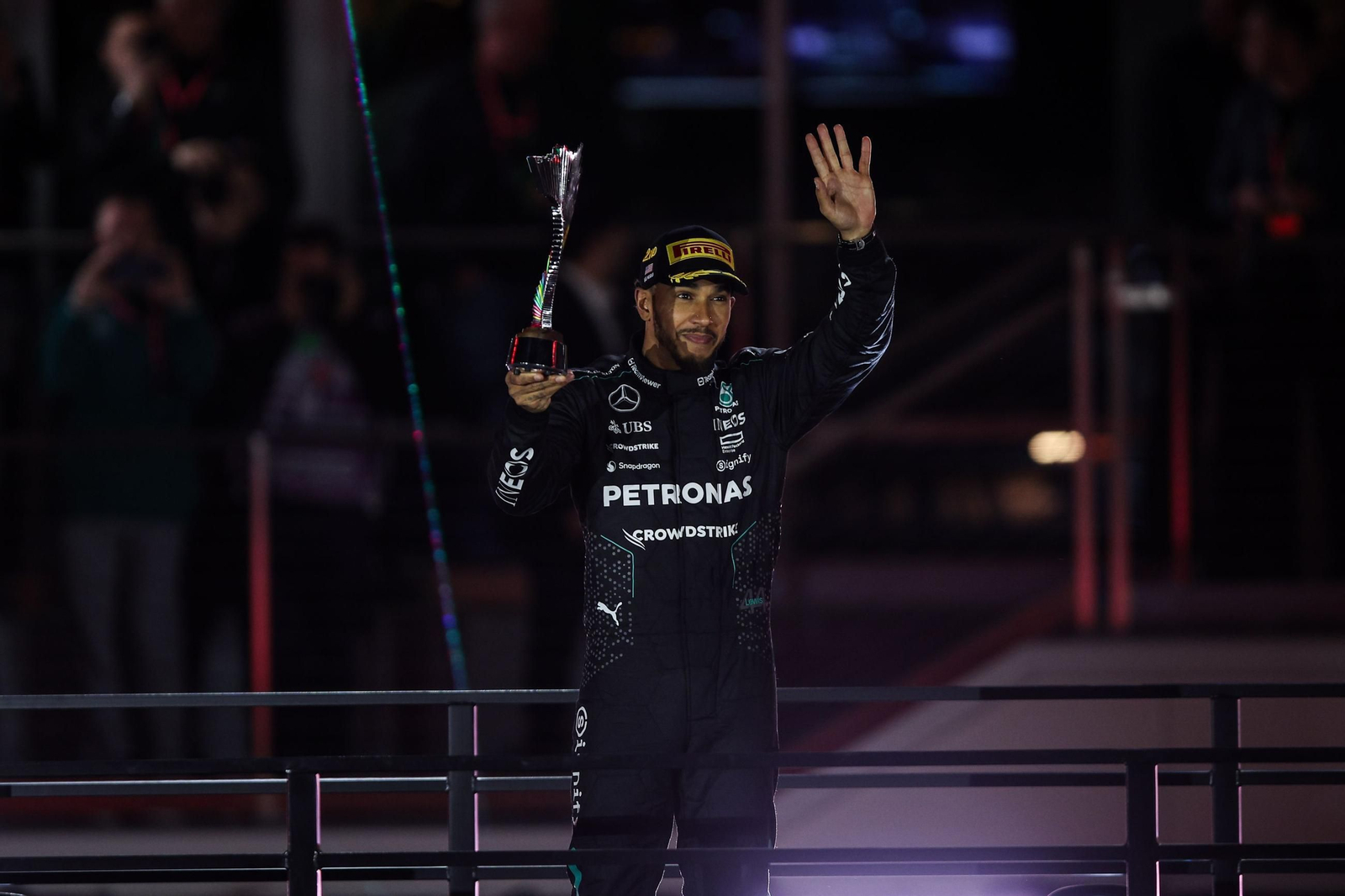 Las fotos del título mundial de Verstappen en Las Vegas