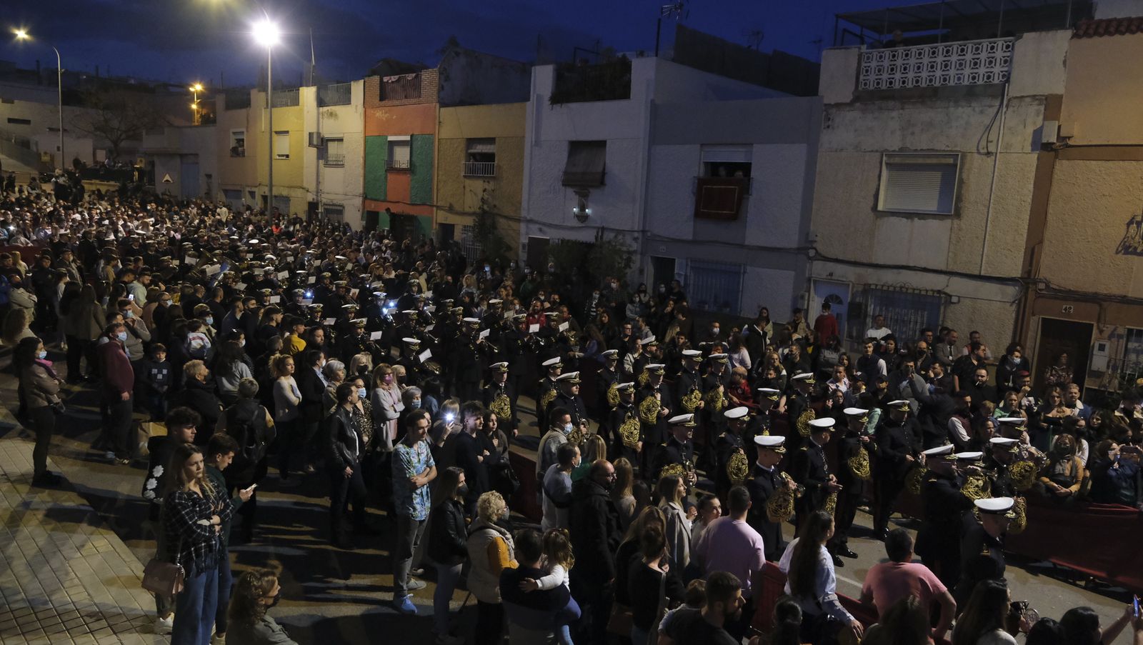 Fotogalería de la procesión de Unidad por el Barrio de Piedras Redondas. Almería