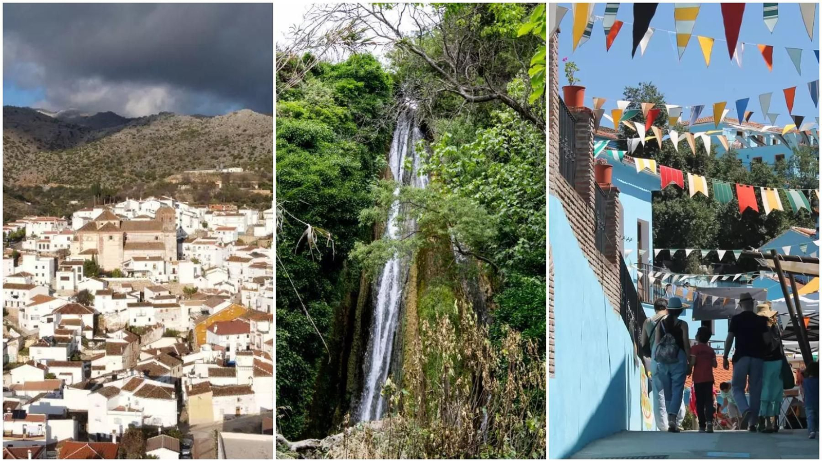 Alpandeire, Faraján y Júzcar.