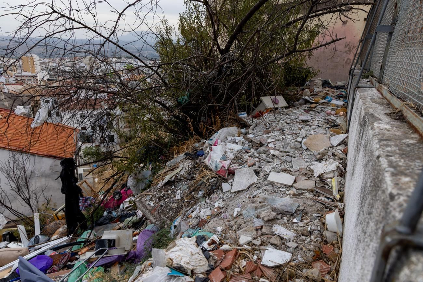 Así se encuentra el barrio de San Juan