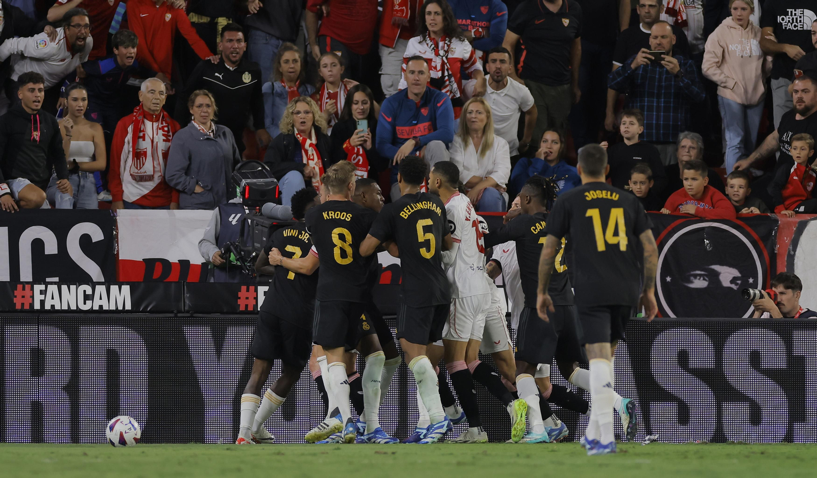 Las fotos del Sevilla-Madrid