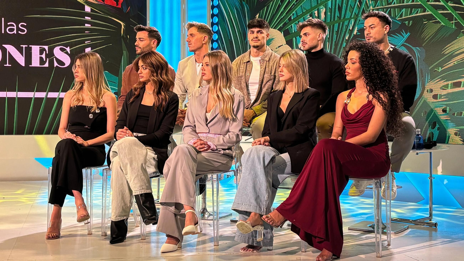 Las parejas participantes en la octava edición, en una foto en la que no aparecen Montoya y Anita.