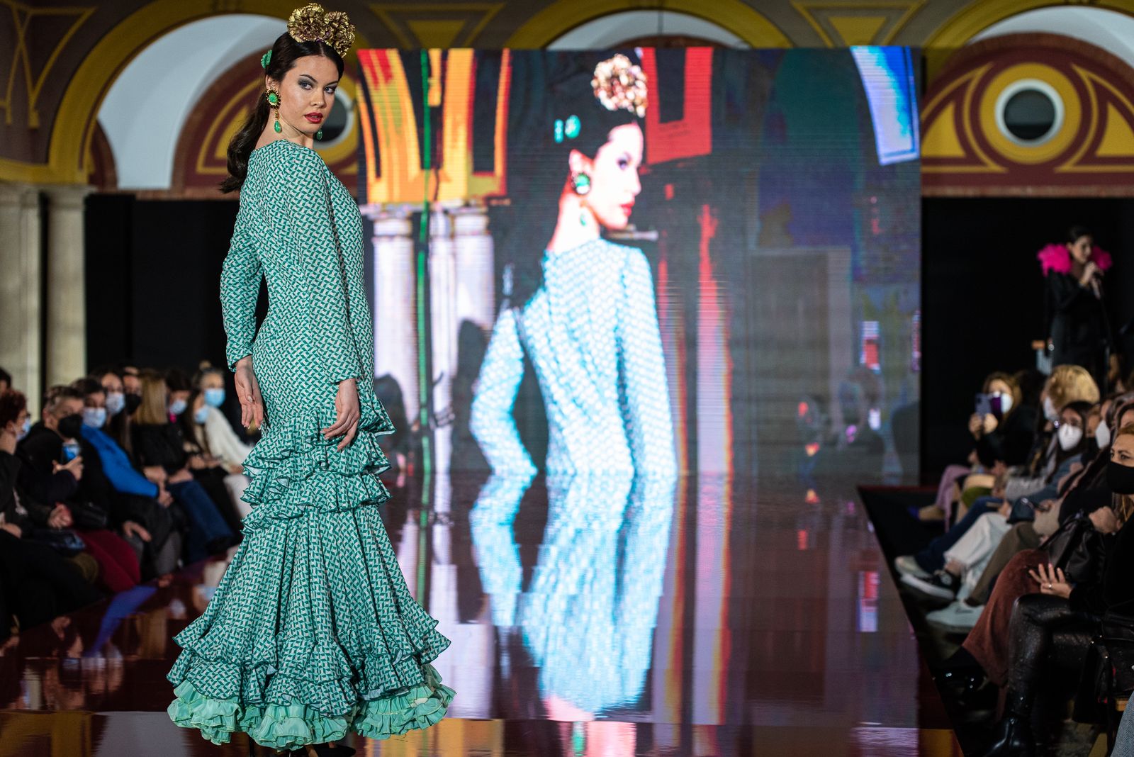 Imágenes de la pasarela de moda ‘Huelva Flamenca 2022’