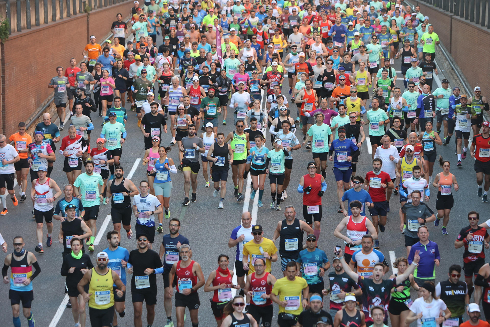 Búscate en la Zurich maratón de Sevilla