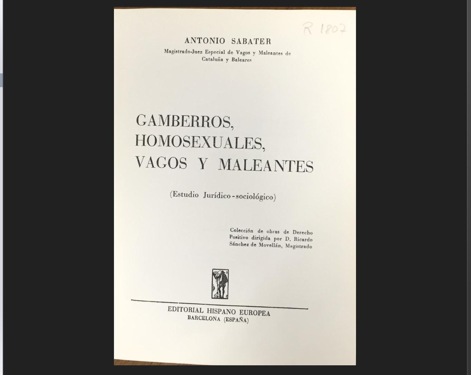 Portada del libro