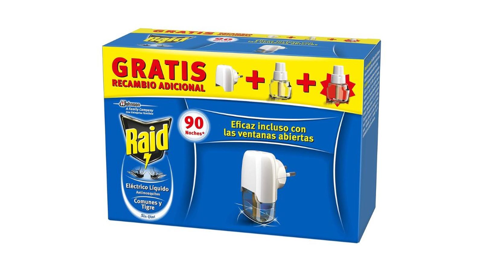 Raid Eléctrico Anti Mosquitos