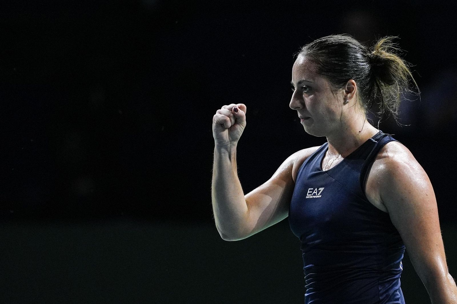 El Italia-Japón de la Billie Jean King en Málaga, en fotos