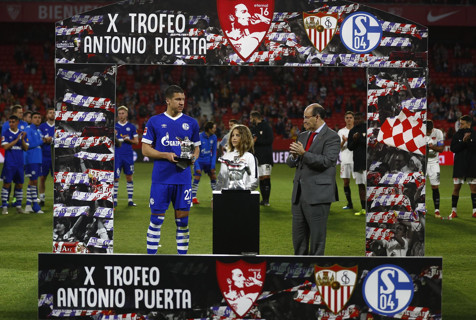 Las imágenes del Sevilla-Schalke 04 en el Trofeo Antonio Puerta