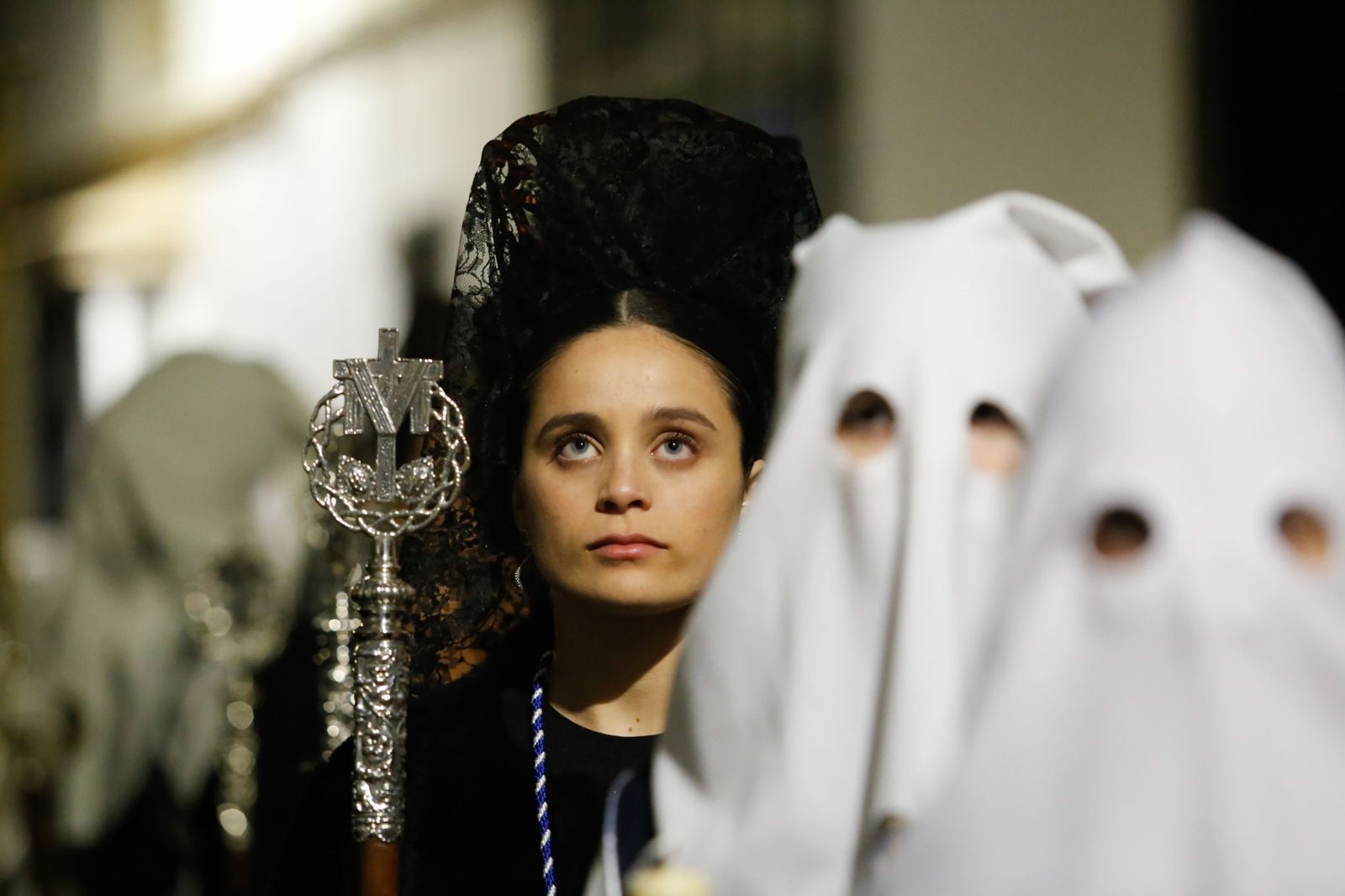 Fotos del Miércoles Santo en San Roque: Angustias