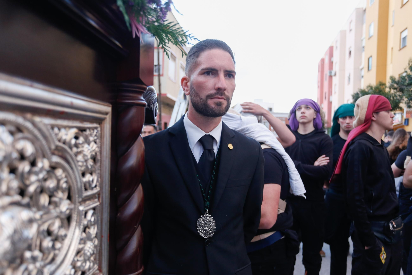 Fotos del Lunes Santo en La Línea: El Silencio