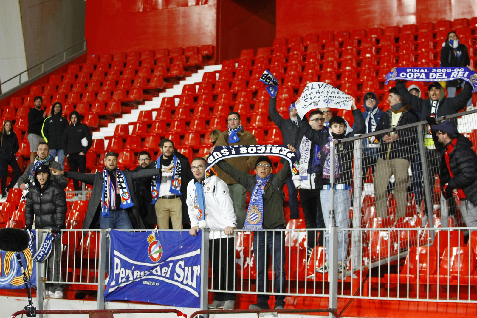 Imágenes del partido U.D. Almería-R.C.D. Espanyol