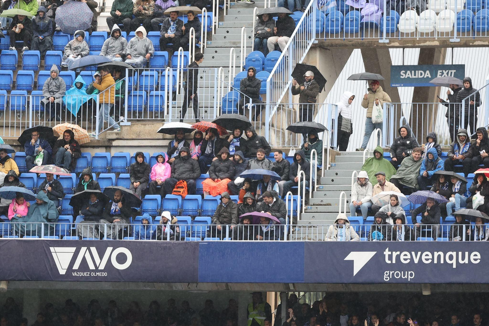 Búscate en las gradas de La Rosaleda en el Málaga CF-Almería