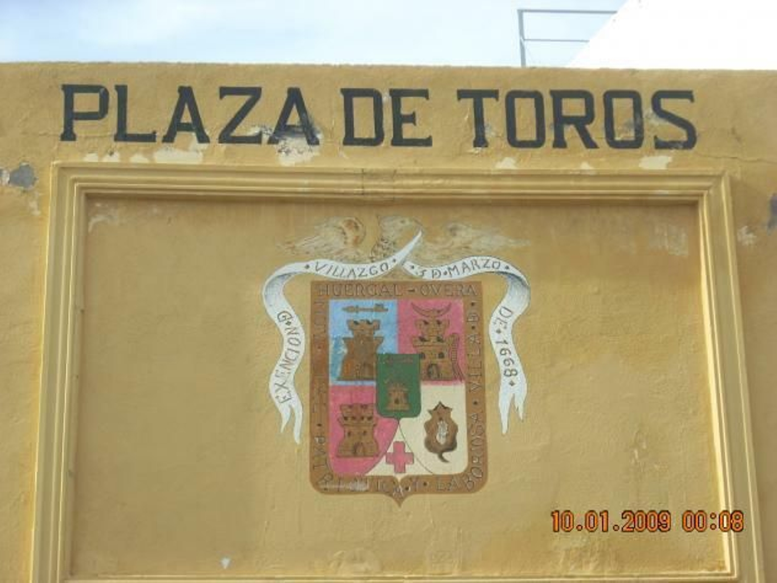 La plaza huercalense se encuentra en condiciones deplorables.