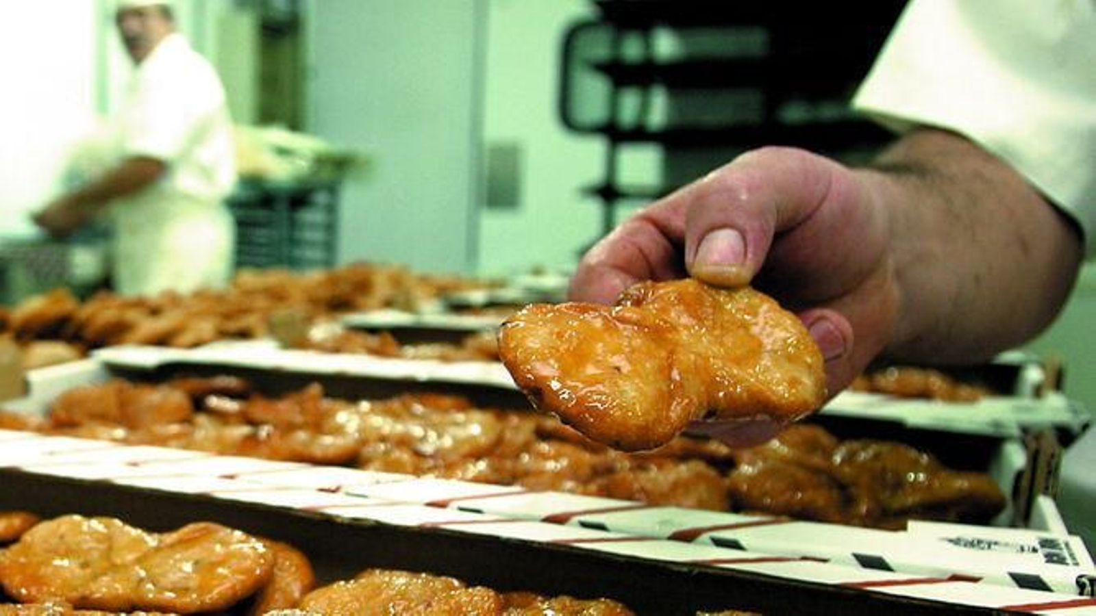 Imagen de archivo de unos pestiños