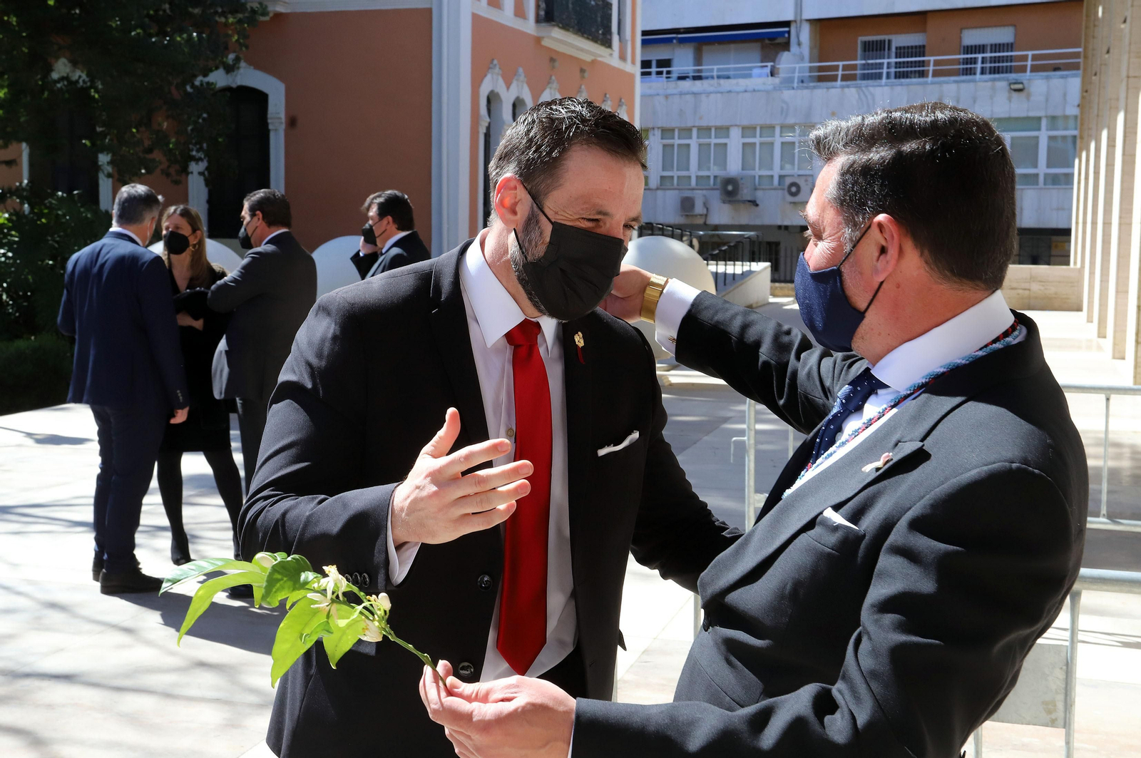 Imágenes del Pregón de la Semana Santa de Huelva 2021 de Eduardo Sugrañes