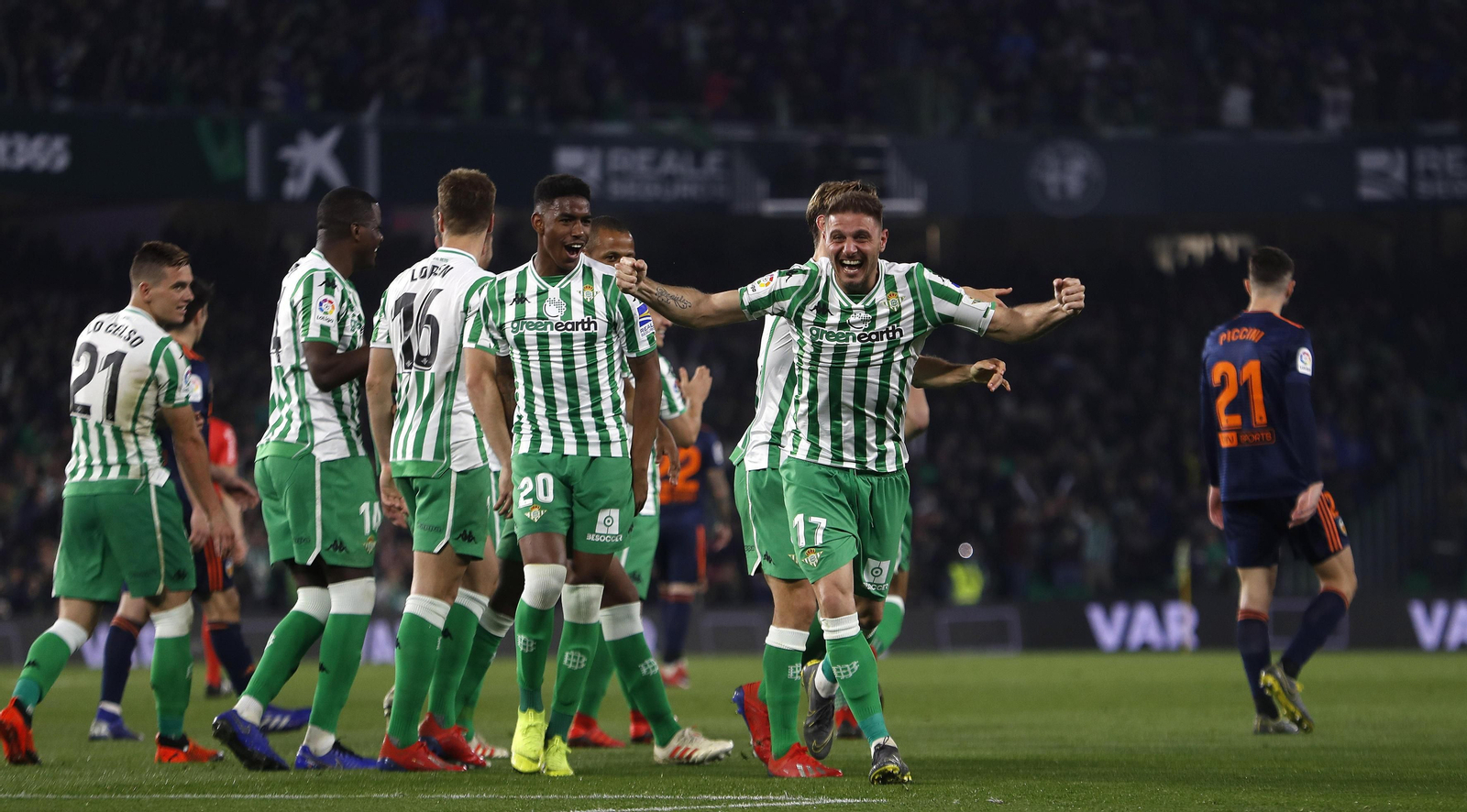 Las imágenes del Betis-Valencia de la Copa del Rey