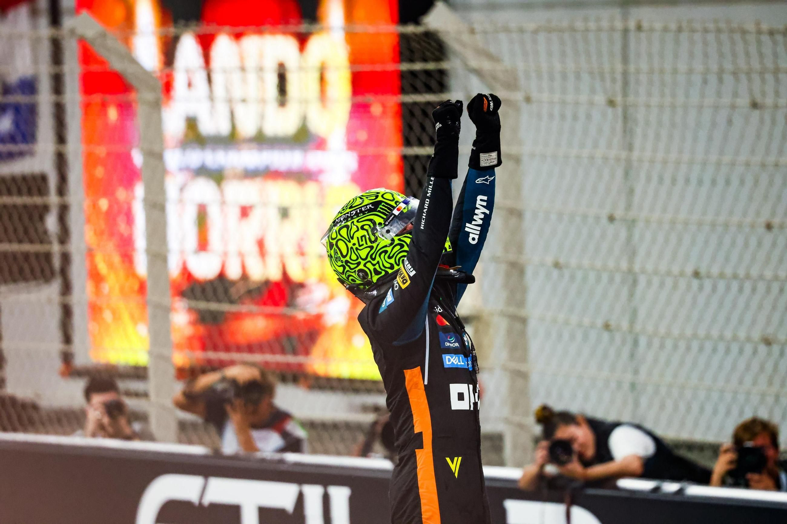 Las fotos del título mundial de Lando Norris en la Fórmula 1