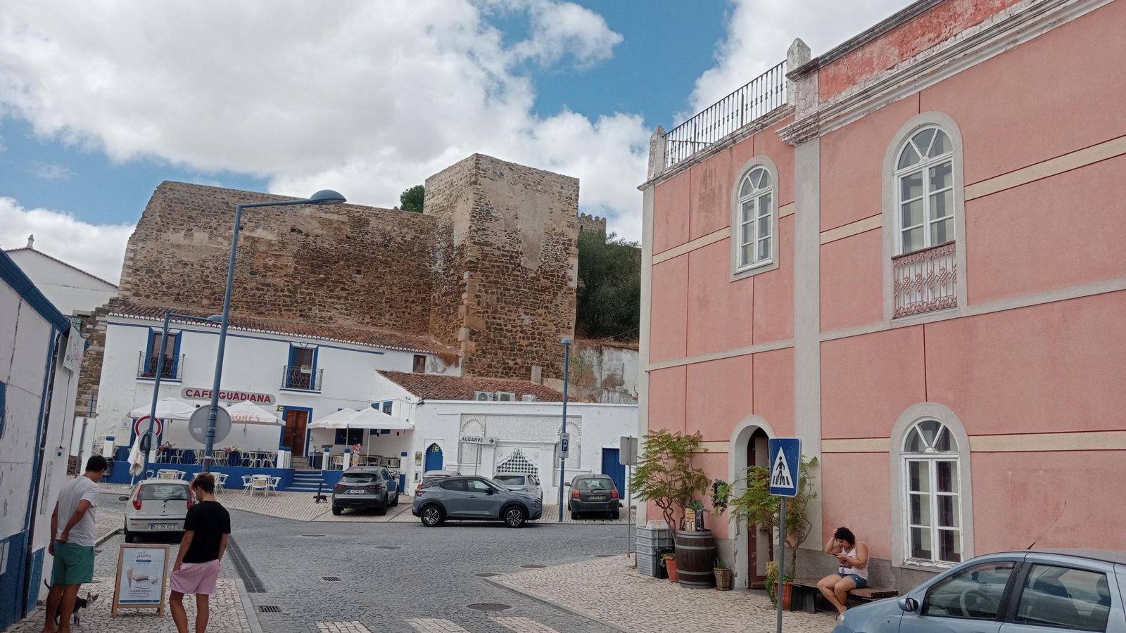 Imagen de la fortaleza de Mértola