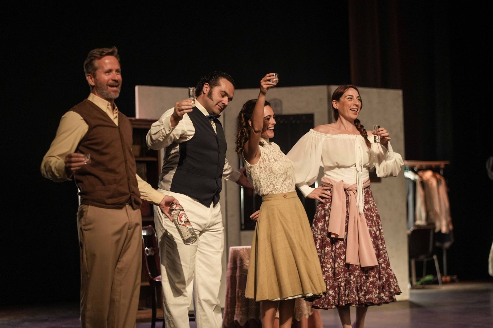 Una de las escenas del montaje.