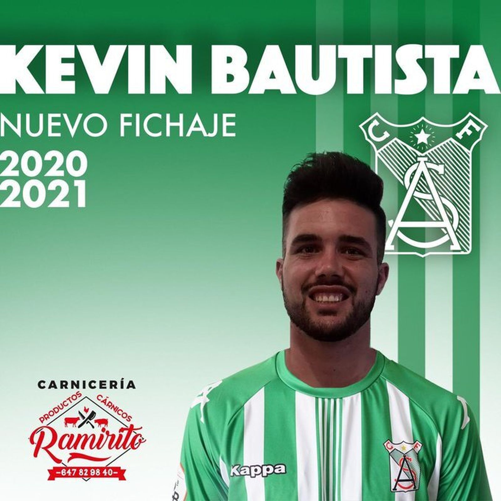 Kevin Bautista, nuevo futbolista del Atleti.