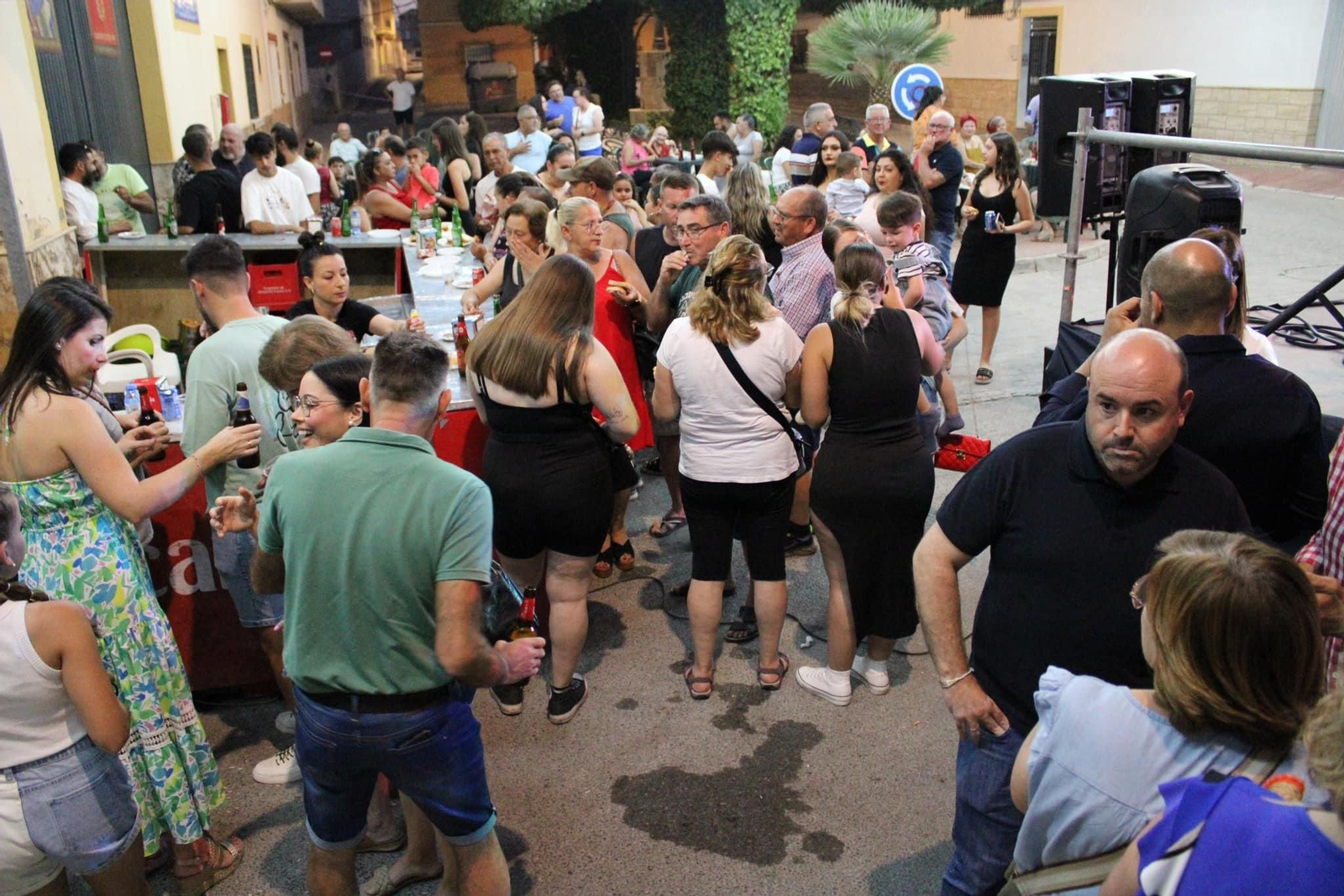 Momento de las Fiestas de San Juan del año pasado