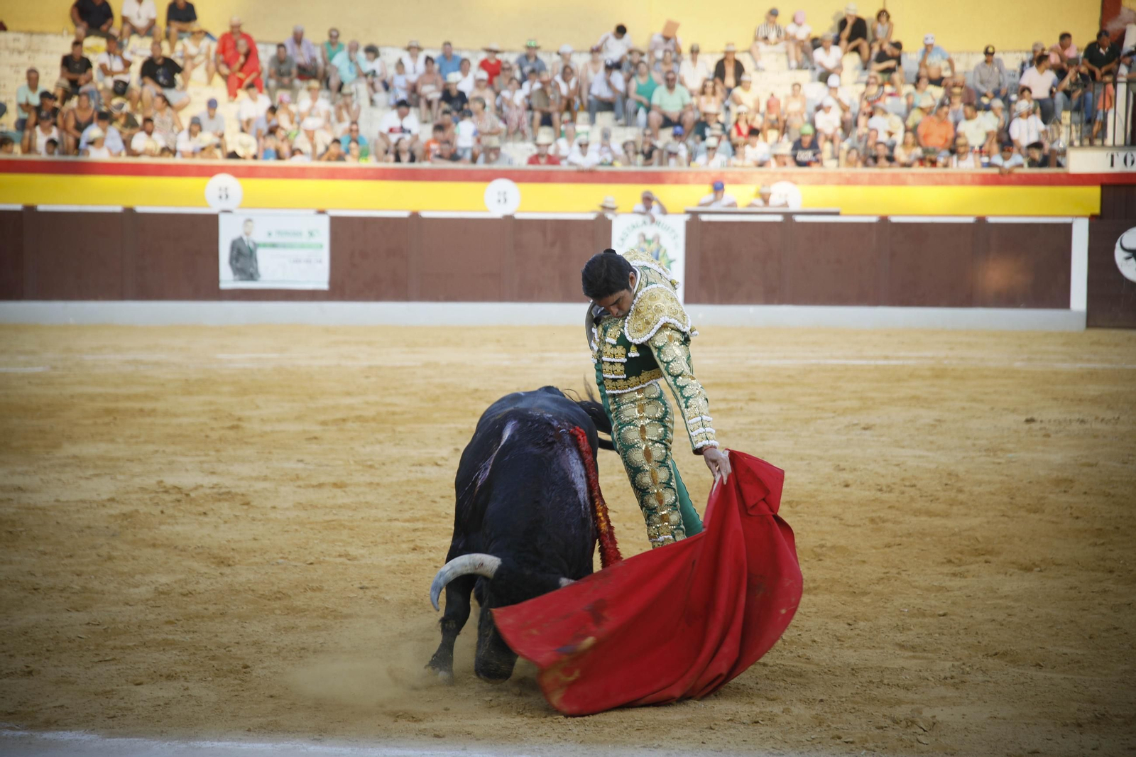 Corrida de toros Berja con un toro indultado, en imágenes