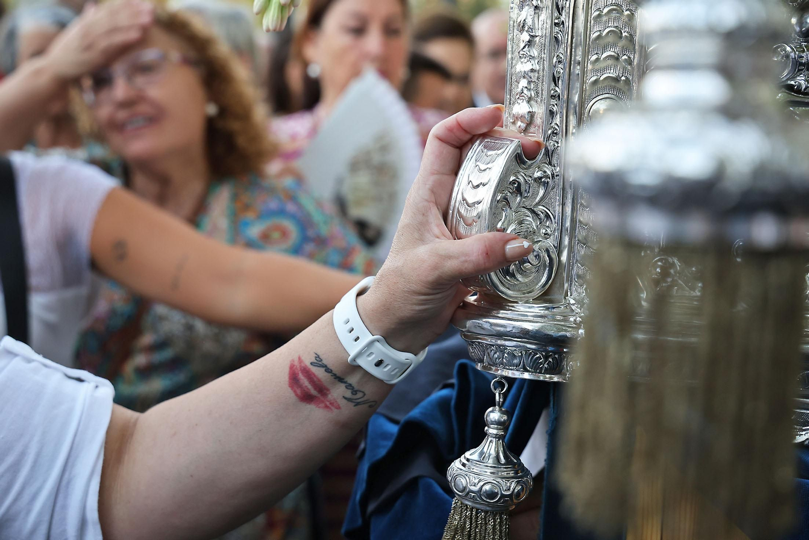Imágenes de la bajada de la Virgen de la Cinta