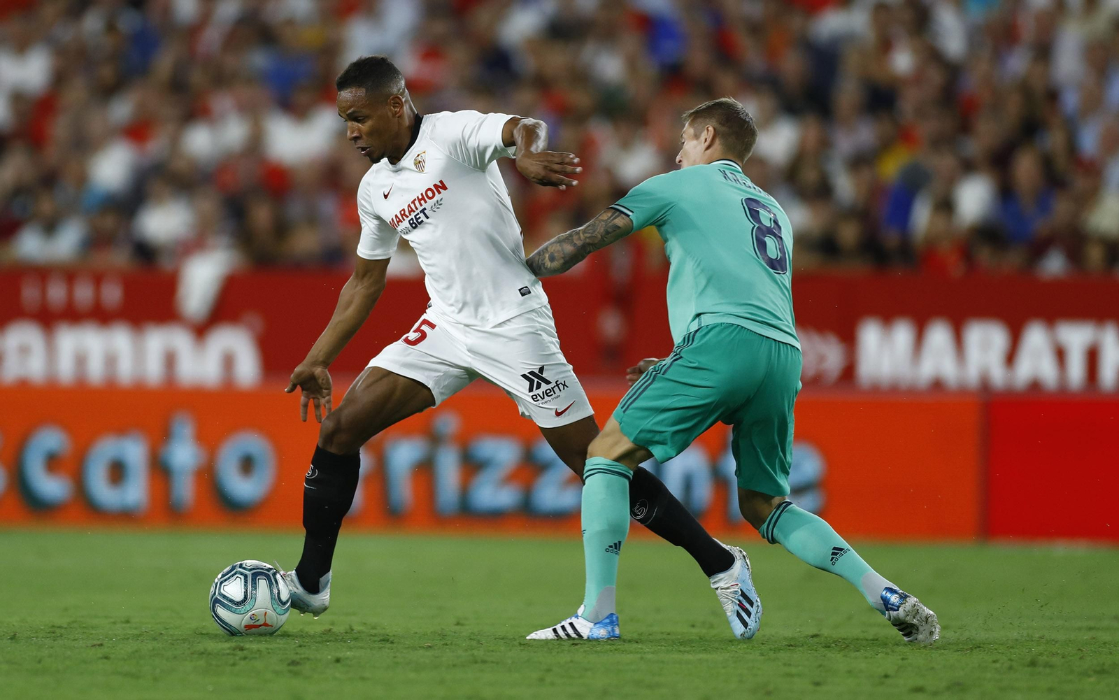 Las imágenes del Sevilla-Real Madrid